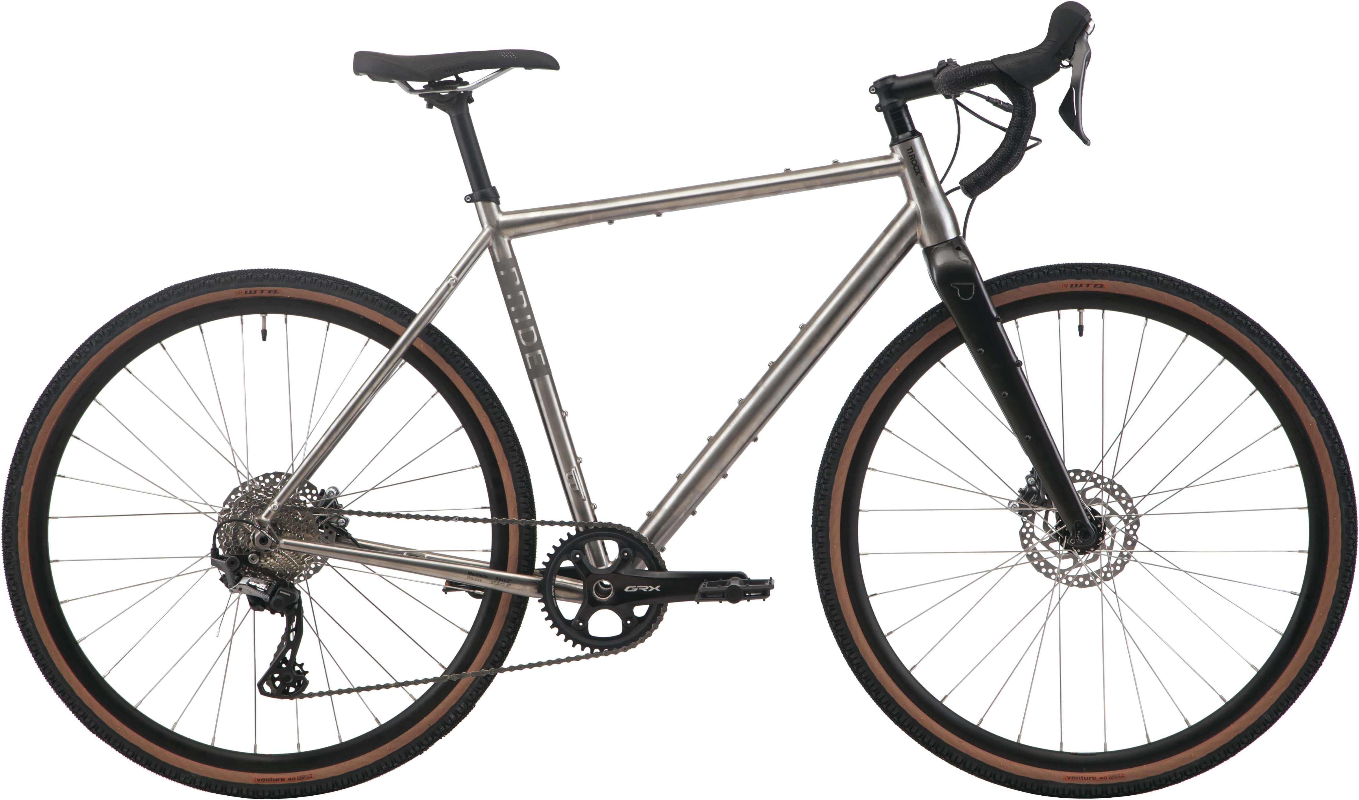 Велосипед 28" Pride Ti-Rocx рама - L 2024 серый фото 