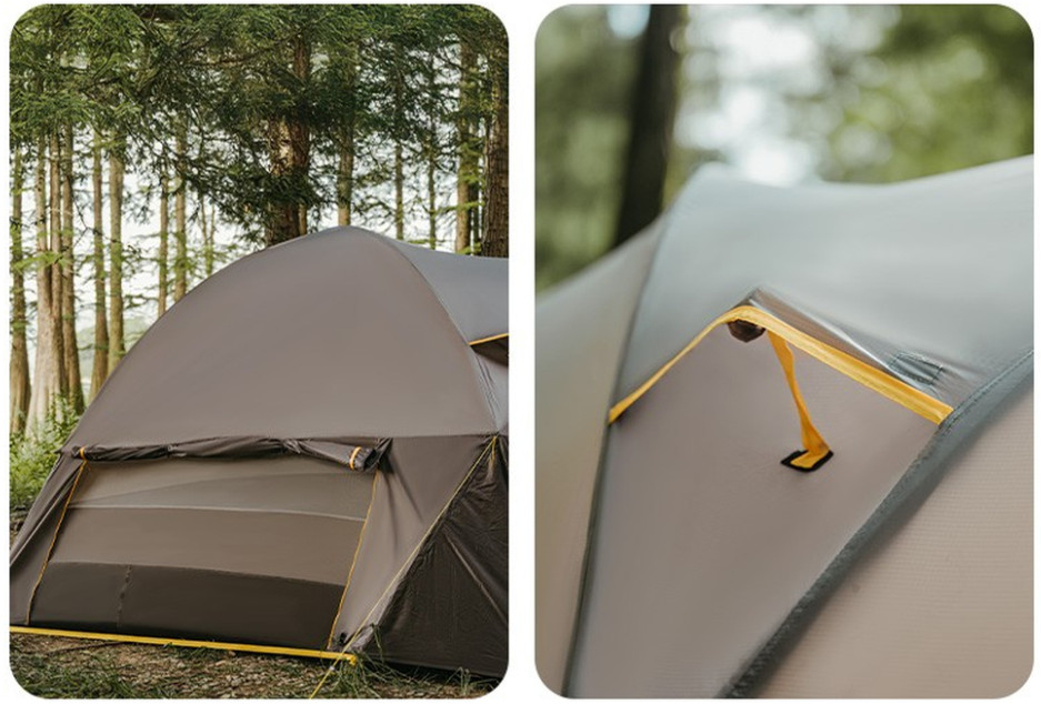 Палатка шестиместная Naturehike KOTA 6 CNK2450WS031, светло-коричневая фото 5
