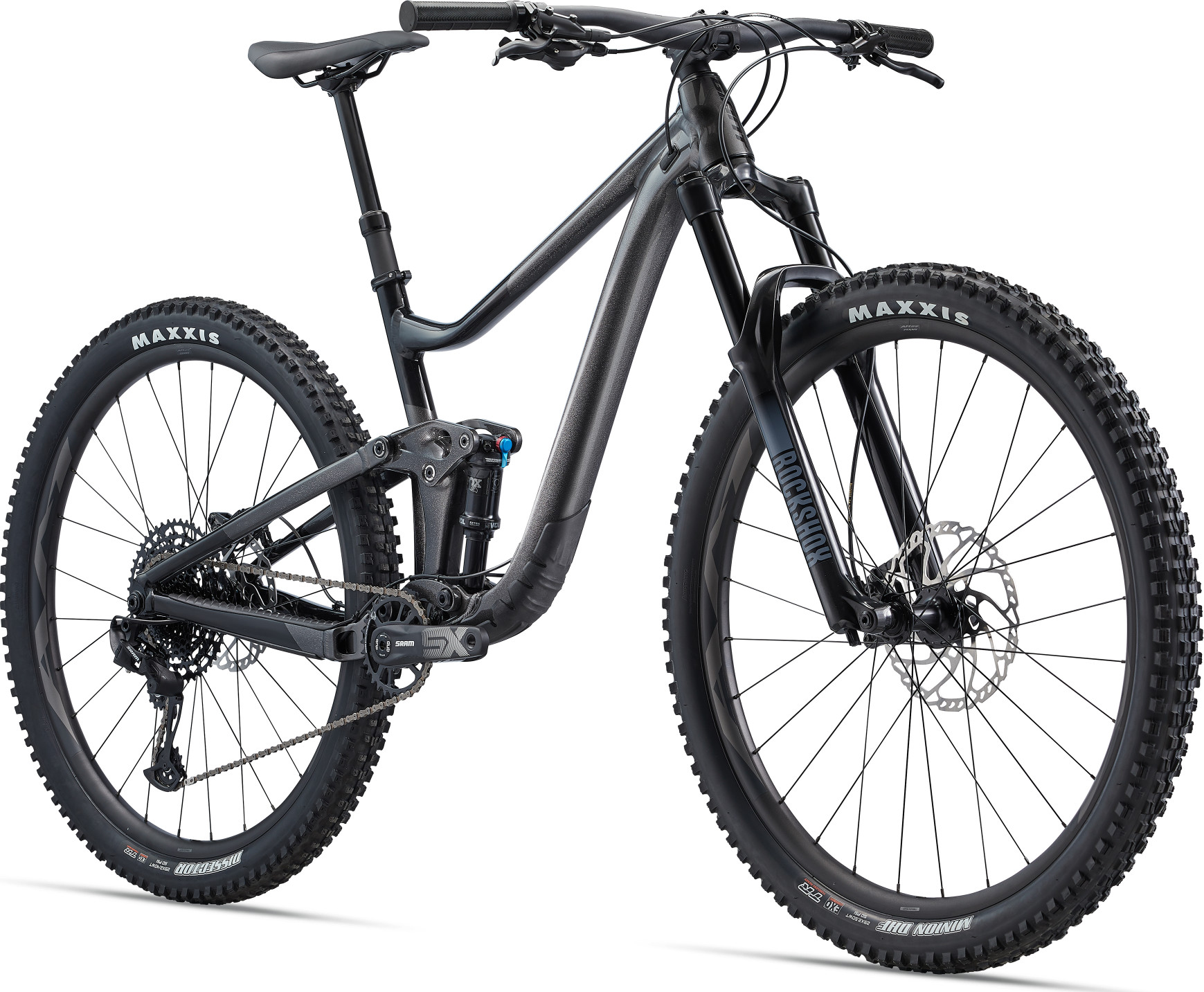 Велосипед 29" Giant TRANCE X 29 2 рама - L Metallic Black A2 фото 2