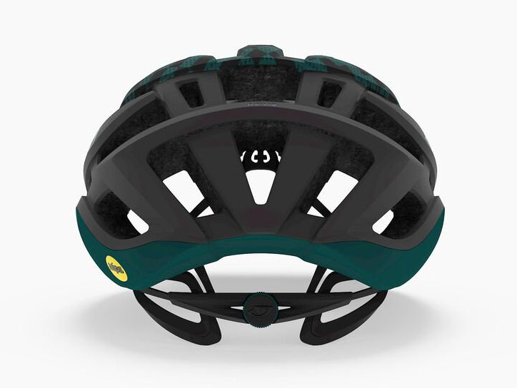 Шлем Giro Agilis MIPS, размер M (55-59см), матовый черный/зеленый фото 2