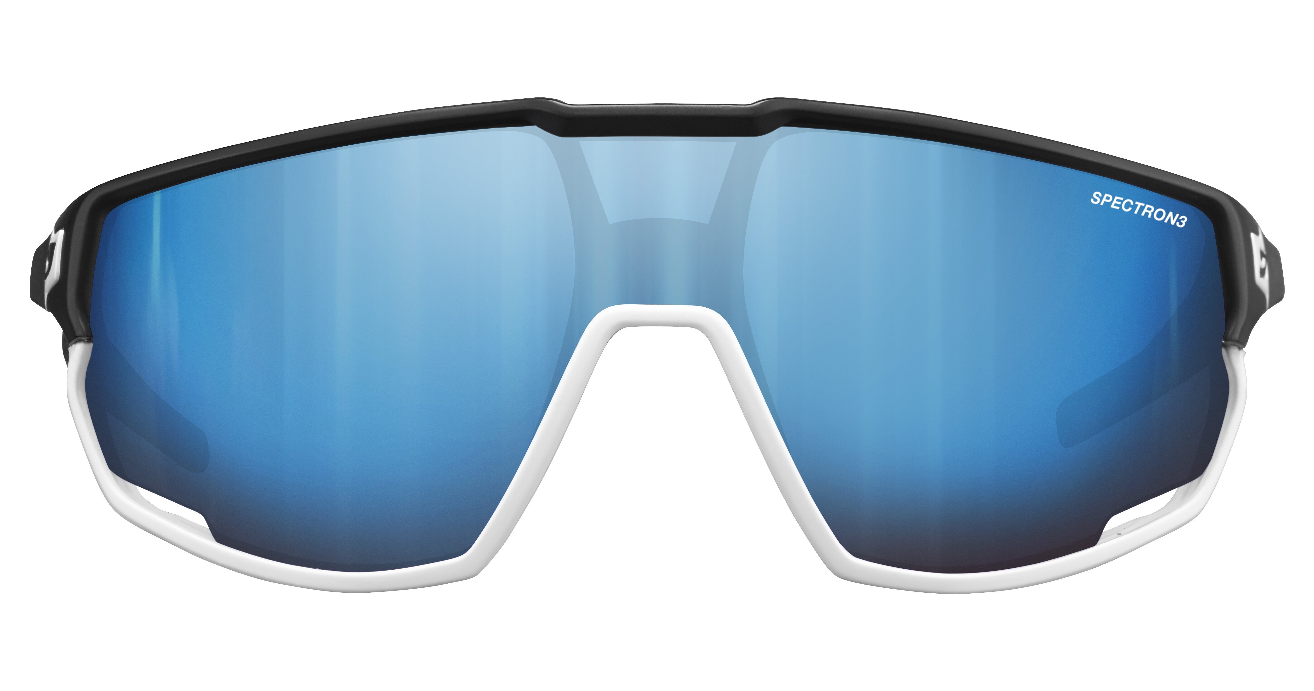Очки Julbo RUSH SPECTRON 3, черно-белые, синяя линза фото 3