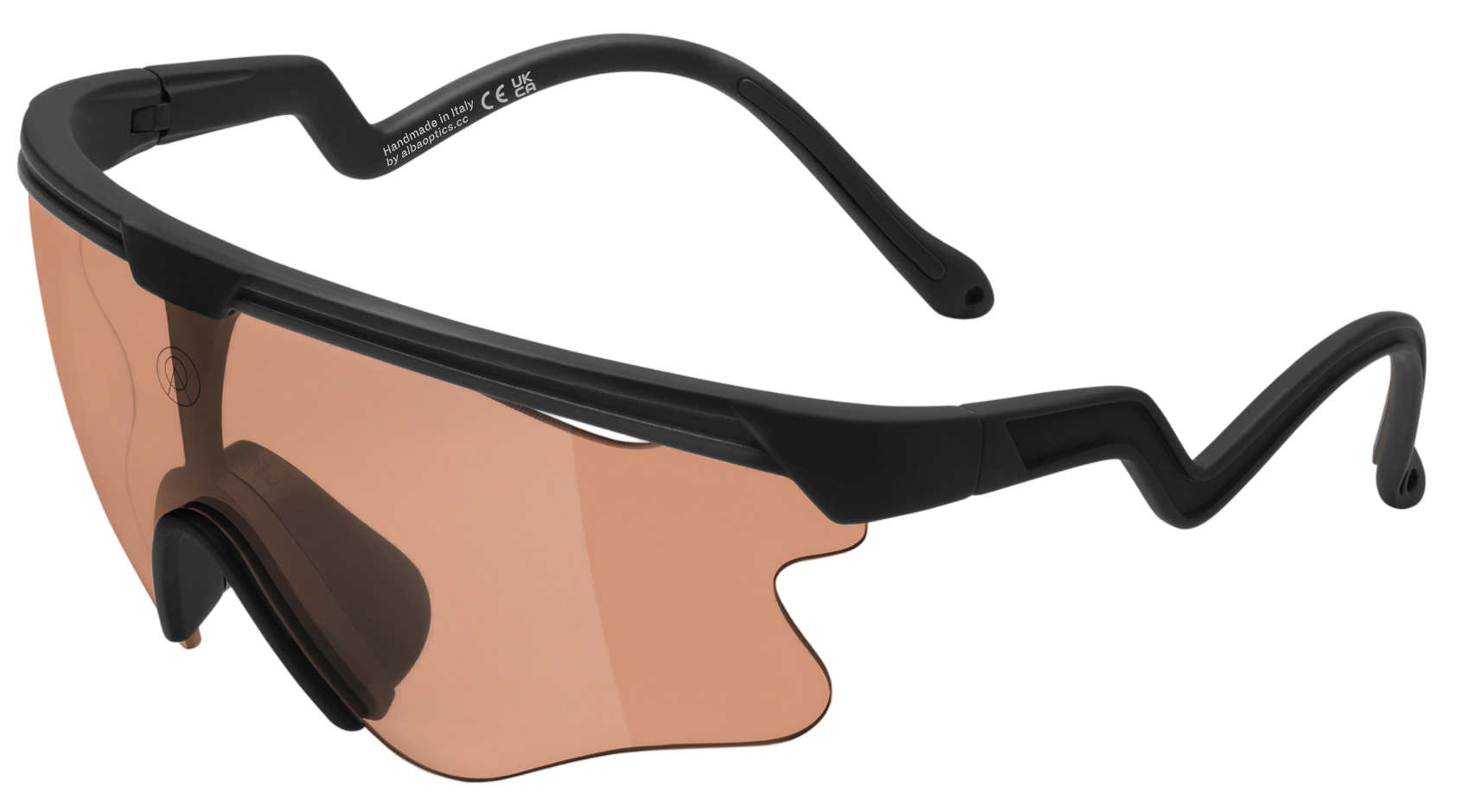 Очки Albaoptics DELTA LEI Black VZUM Salmon  фото 