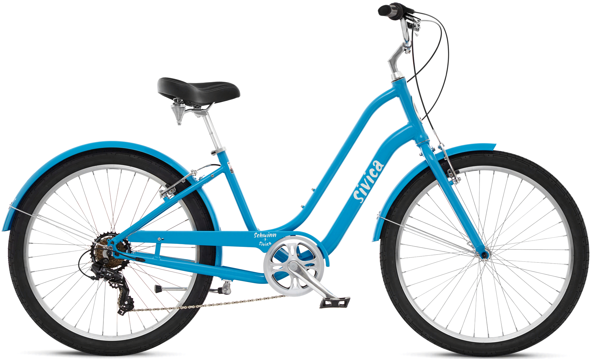 Велосипед 26" Schwinn SIVICA 7 Women 2023 блакитний