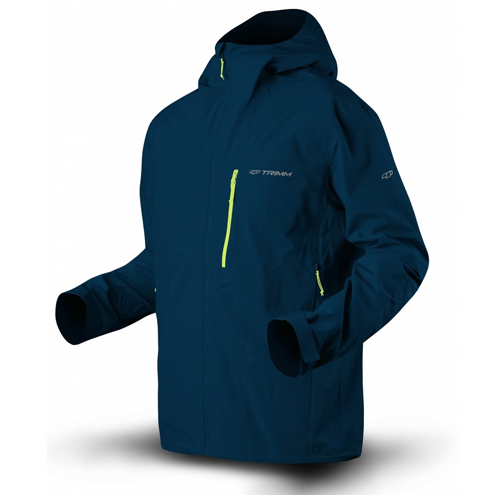 Куртка Trimm ORADO dark lagoon/lemon мужская, размер XL, бирюзовая фото 