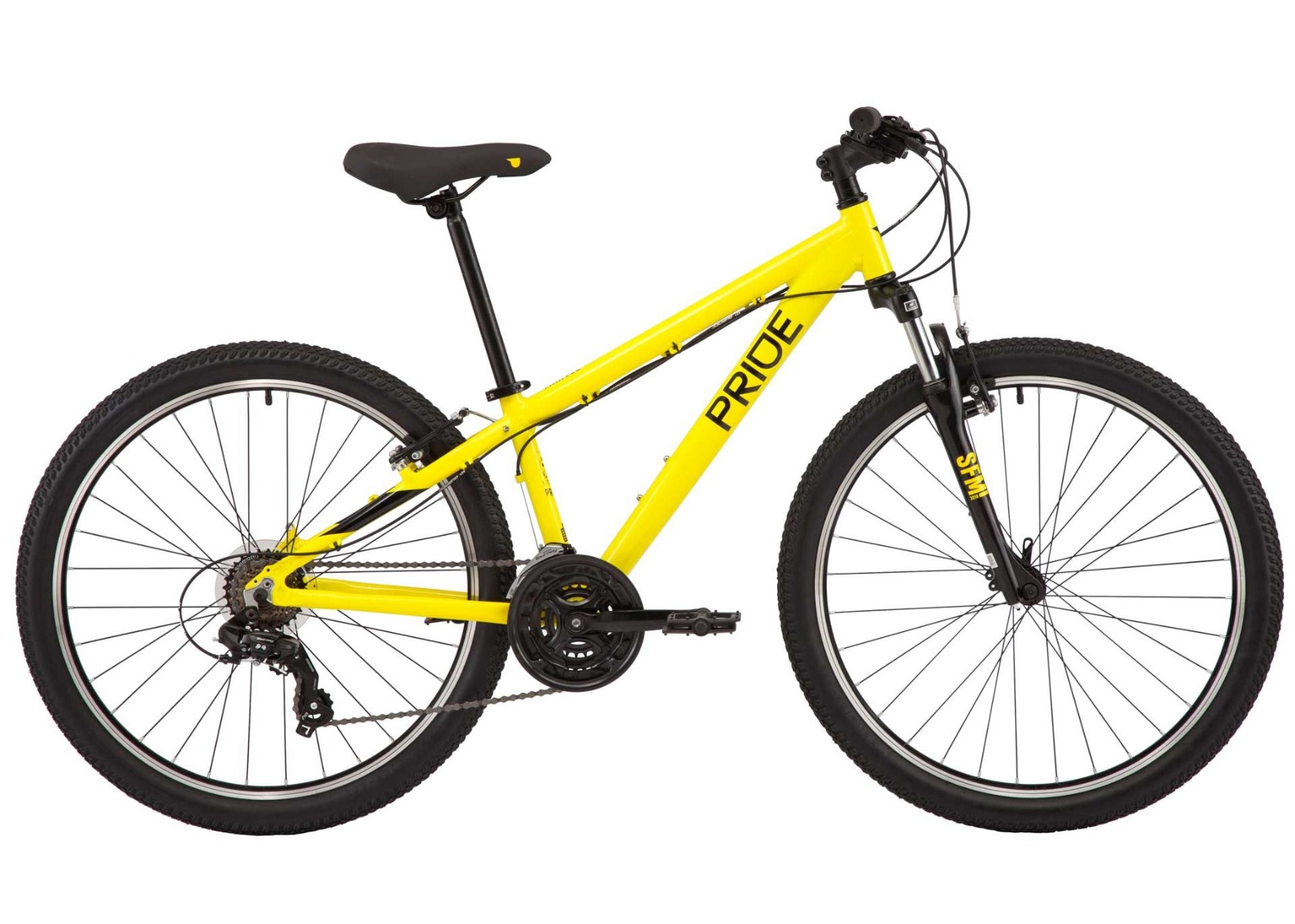 Велосипед 26" Pride MARVEL 6.1 рама - S YELLOW/BLK A0 фото 2