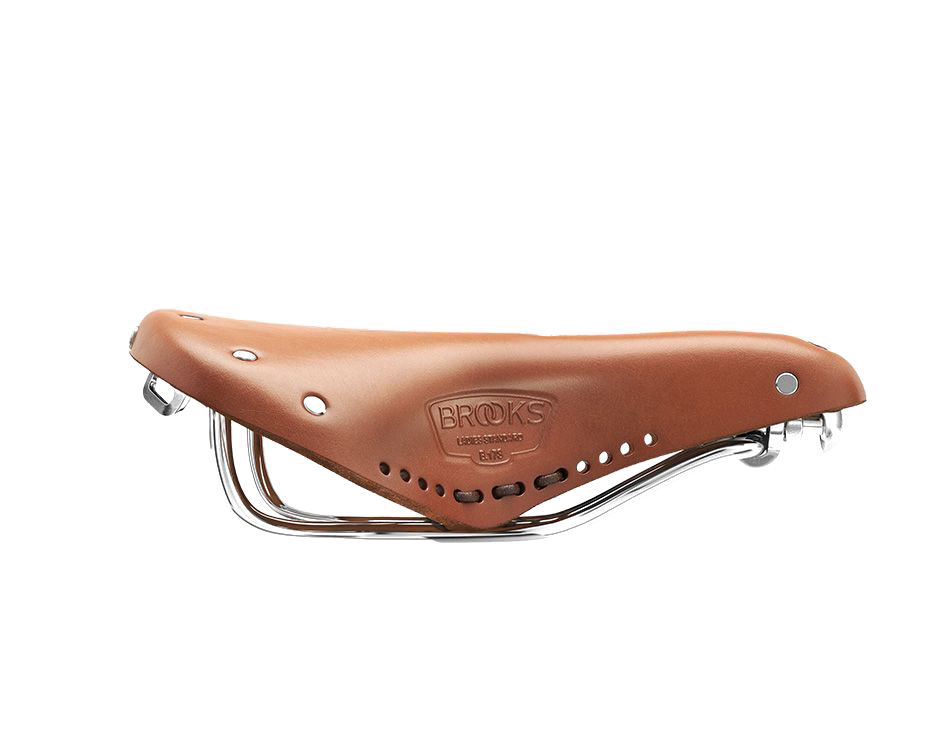 Седло Brooks B17 CARVED SHORT Honey фото 3