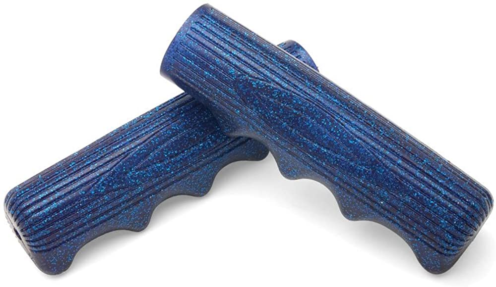 Гріпси Electra Classic Finger Groove 2 long blue/silver sparkle фото 