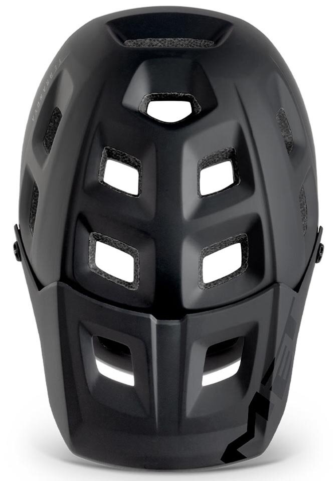 Шолом Met TERRANOVA CE розмір M (56-58), black matt/glossy, чорний матовий/глянцевий фото 4
