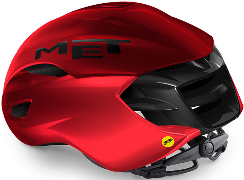 Шлем Met MANTA MIPS CE размер L (58-61), red metallic/glossy, красный металлик глянцевый фото 3