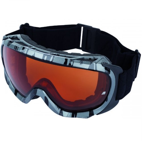 Очки лыжные ALPINE PRO ASPEN серый/оранжевый фото 