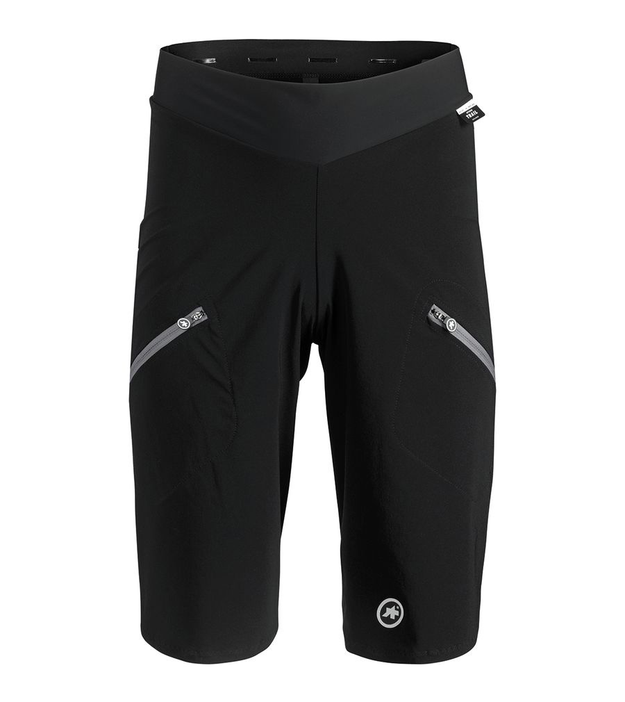 Велошорти ASSOS Trail Cargo Half Shorts, чоловічі, чорні, XL фото 1