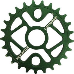 Звезда к шатуну Stolen Cartwheel 25T, 5mm Green фото 