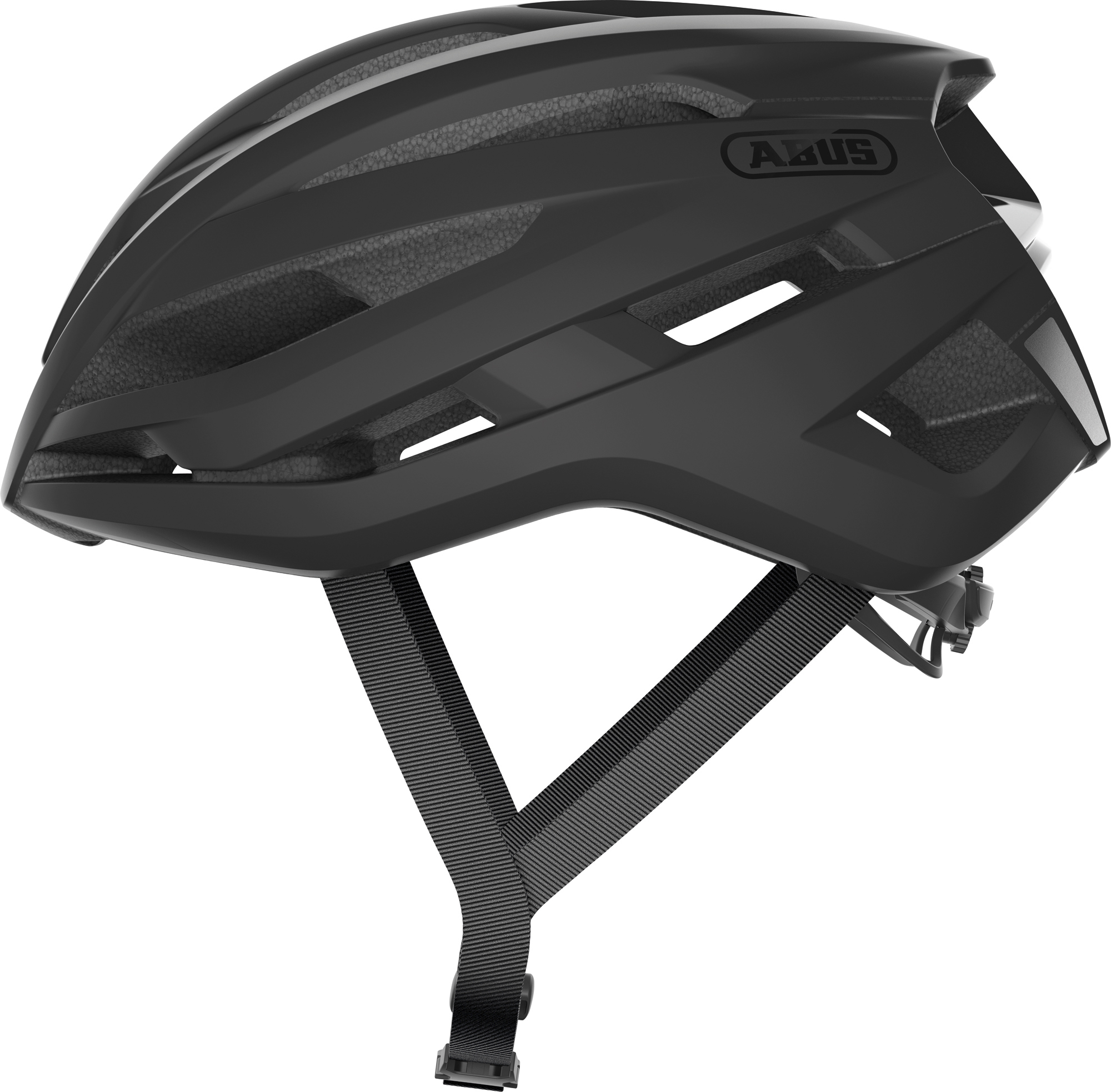 Велошолом спортивний ABUS STORMCHASER Velvet Black L (59-61 см)