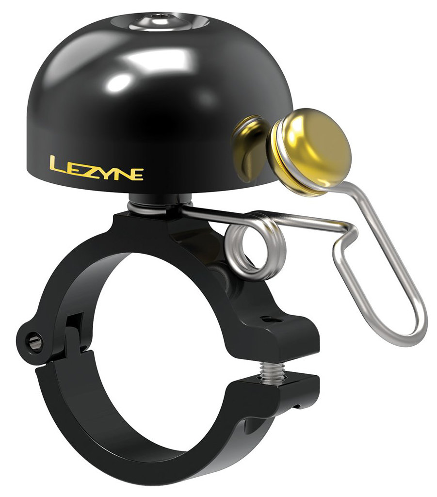 Дзвінок Lezyne CLASSIC BRASS BELL Hard Mount, чорний фото 