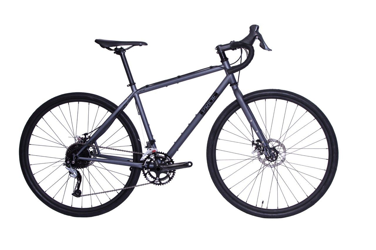 Велосипед 27,5" Pride ROCX Tour disc рама - S темно-серый 2019 фото 