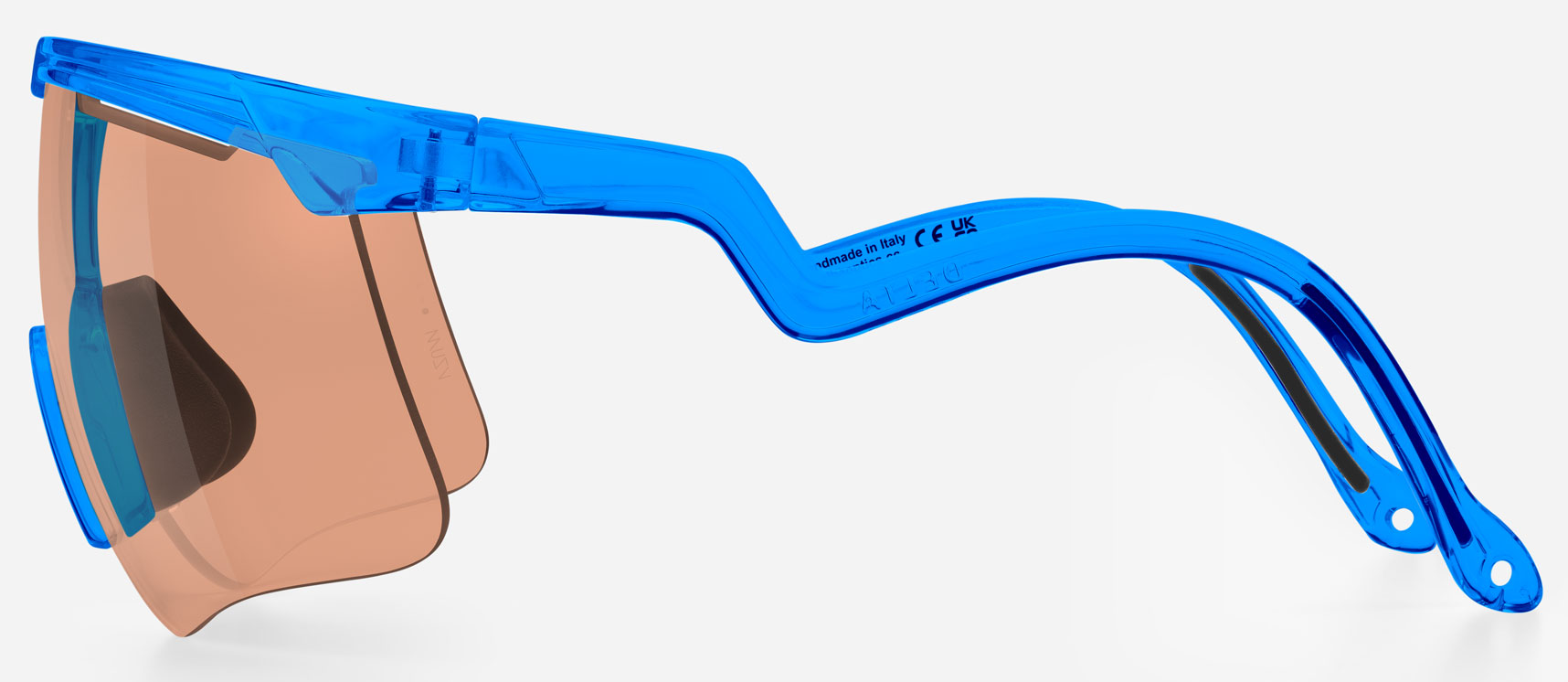 Окуляри Albaoptics DELTA Blue Glossy VZUM Salmon фото 3