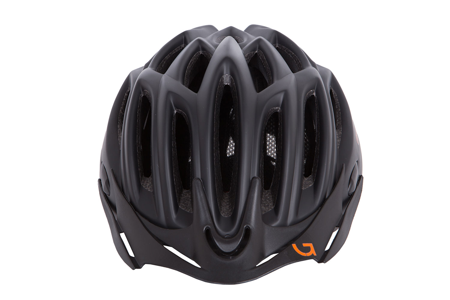 Шлем Green Cycle New Rock размер 54-58см черно-оранжевый матовый фото 2