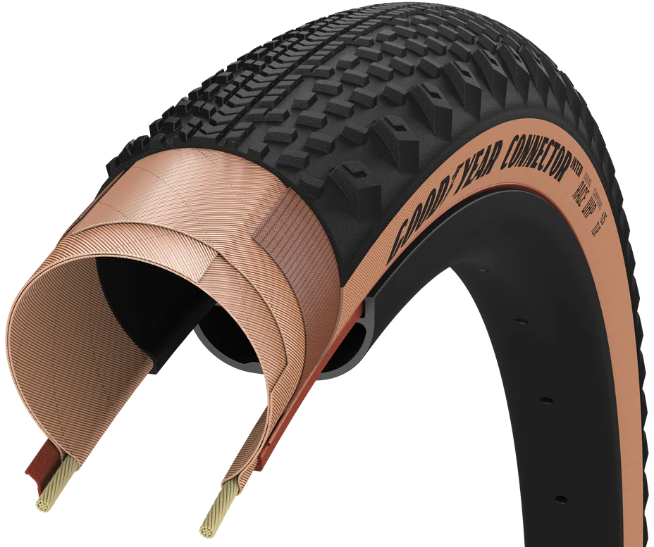 Покрышка 700x50 (50-622) GoodYear Connector Inter, Race, Dynamic:UHP, Folding, Transparent фото 