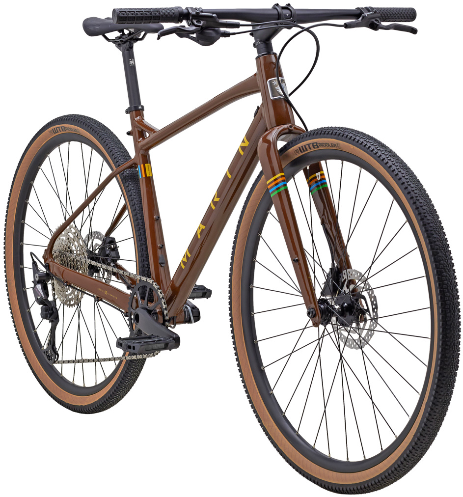 Велосипед 28" Marin DSX 2 рама - L 2023 Brown/Yellow фото 2