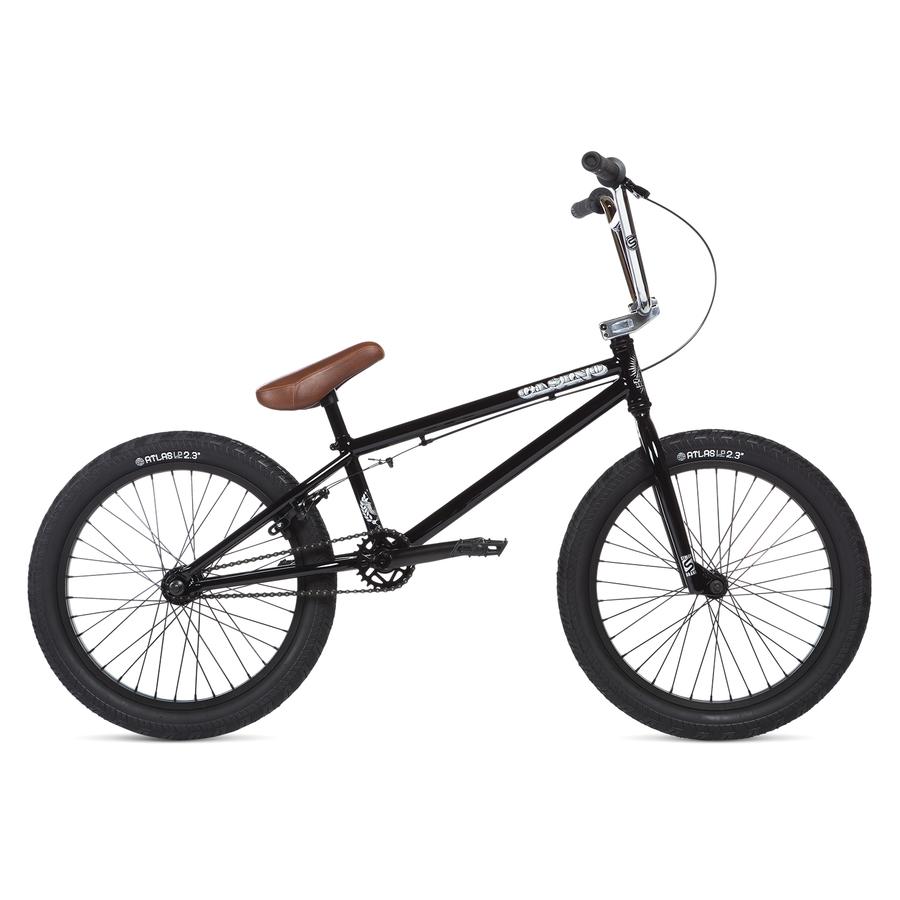Велосипед 20" Stolen CASINO XS рама - 19.25" 2020 BLACK & CHROME PLATE фото 1