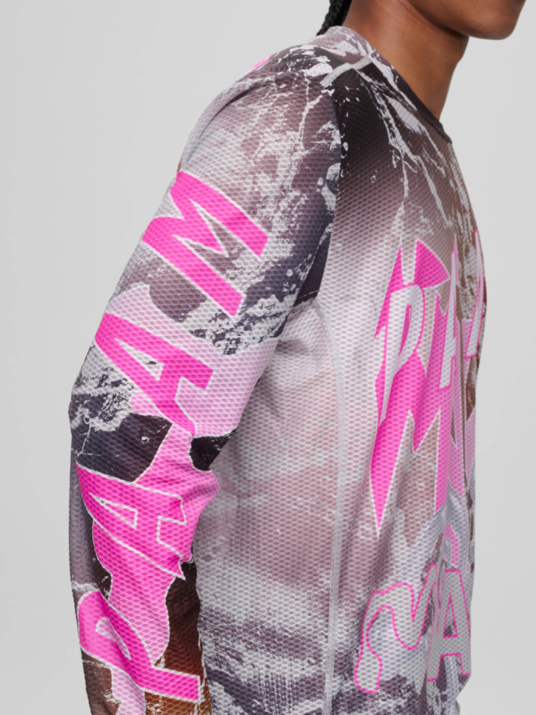 Лонгслів MAAP X P.A.M. Air Mesh LS Tee Violet Cosmos XL фото 3