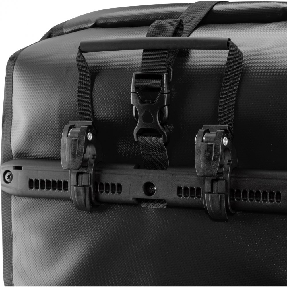 Гермосумка велосипедная Ortlieb Back-Roller Design CycledelicII black matt, 20 л фото 3