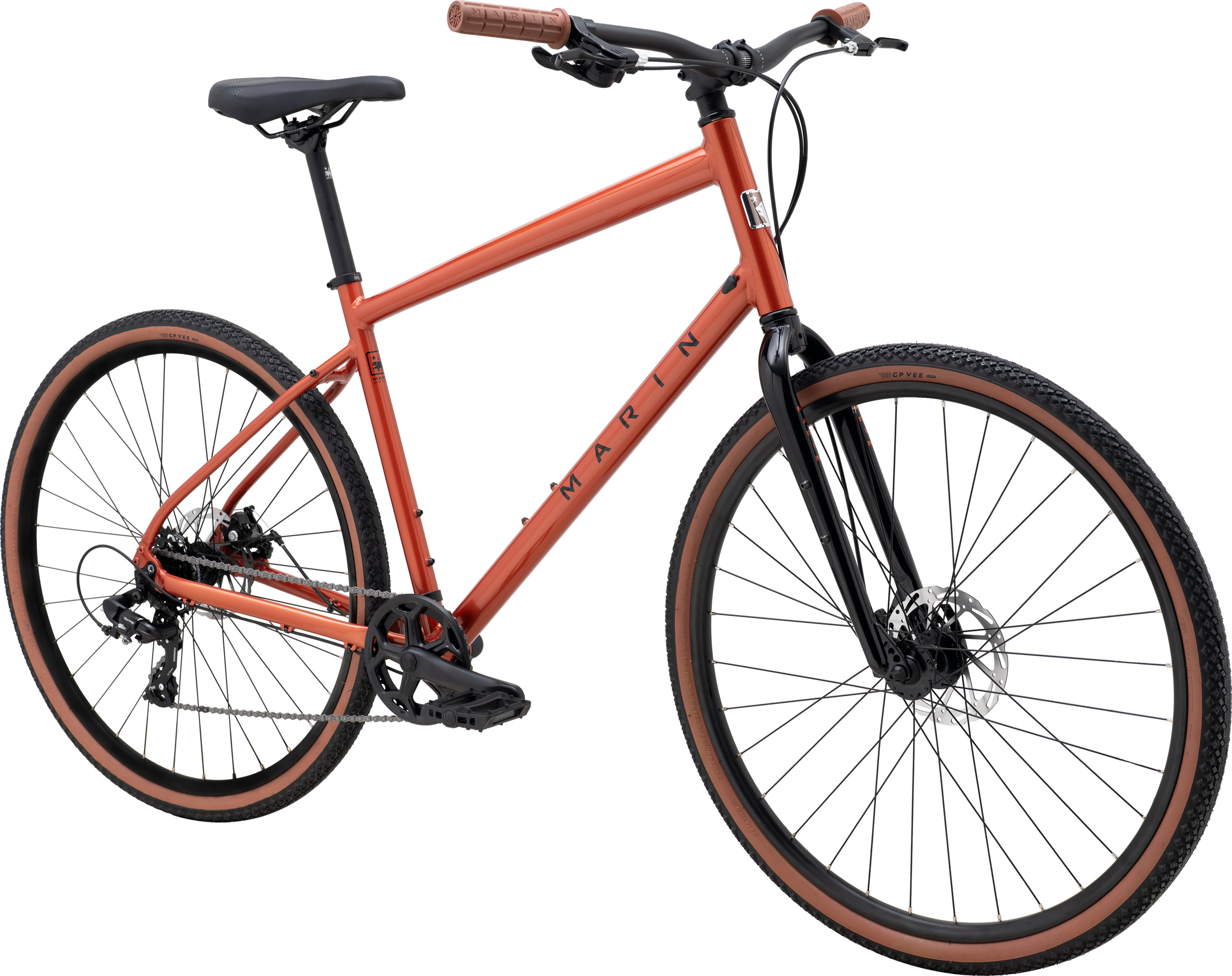 Велосипед 28" Marin KENTFIELD 1 рама - S Orange B6 фото 2