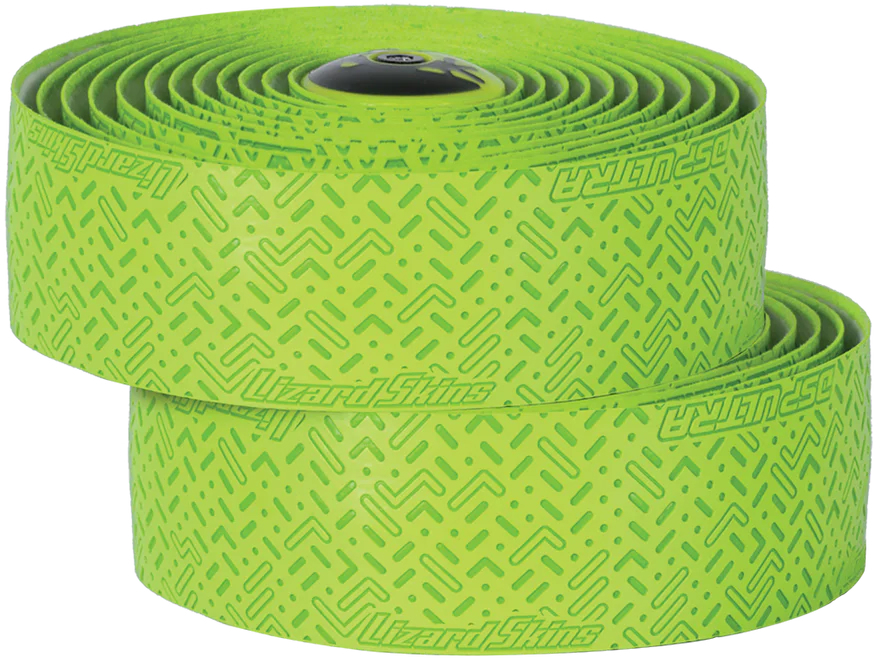 Обмотка руля Lizard Skins DSP Ultra толщина 2,7мм, длина 2160мм Hyper Green фото 2