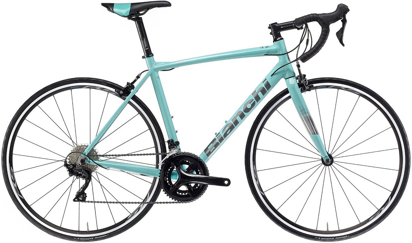 Велосипед 28" Bianchi VIA NIRONE 7 Sora рама - 53 см Celeste A1 фото 