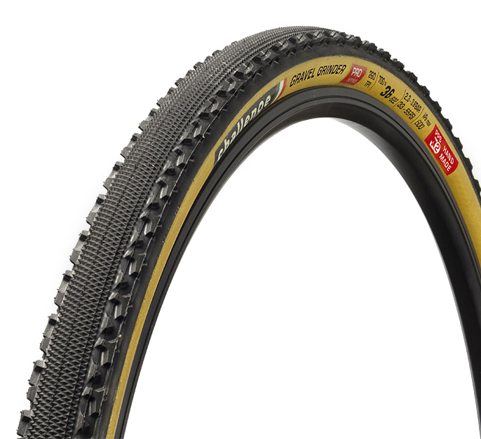 Покришка 700x36 Challenge GRAVEL GRINDER PRO 260TPI Black/Tan фото 