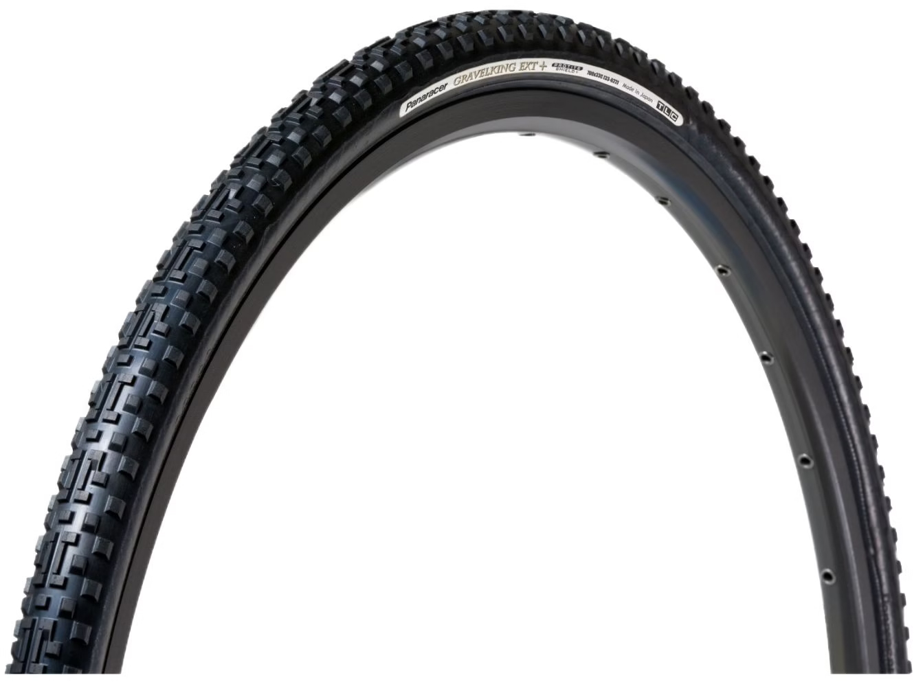 Покрышка 700x33C Panaracer GRAVELKING EXT+ 1st Gen, черная фото 