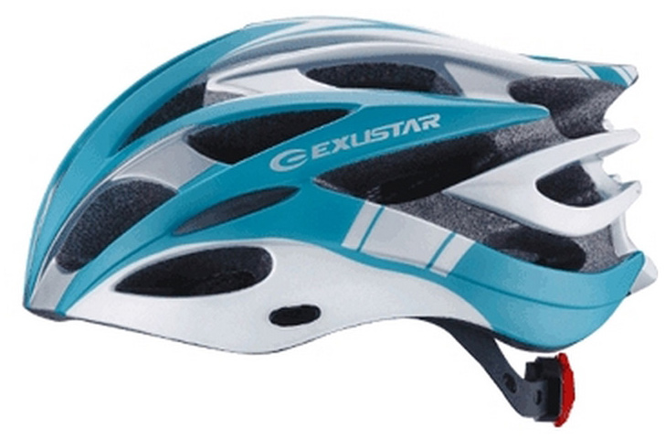 Шлем EXUSTAR BHM106 размер S/M 55-58см голубой фото 