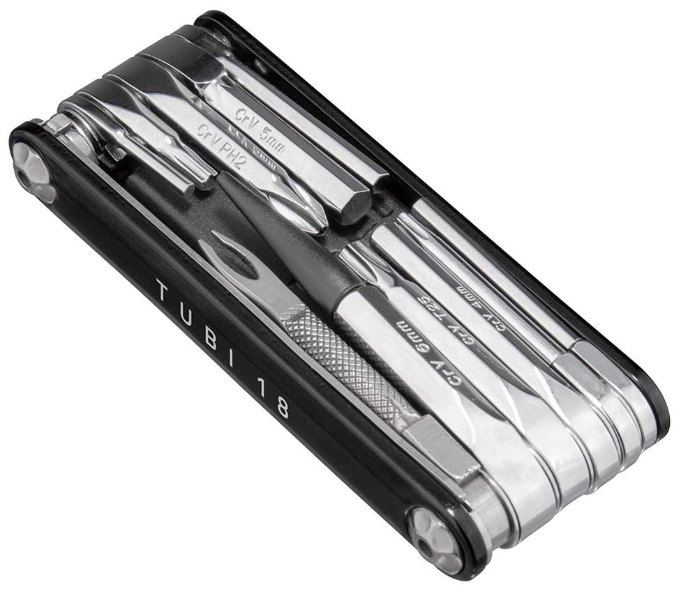 Мультитул Topeak TUBI 18, 18 інструментів, чорний фото 3