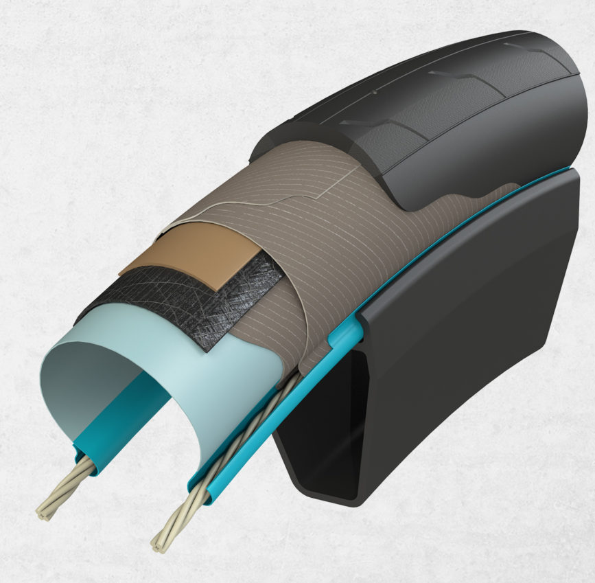 Покришка 700x30C Hutchinson CHALLENGER, 66TPI, Foldable, Reinforced, Black фото 3