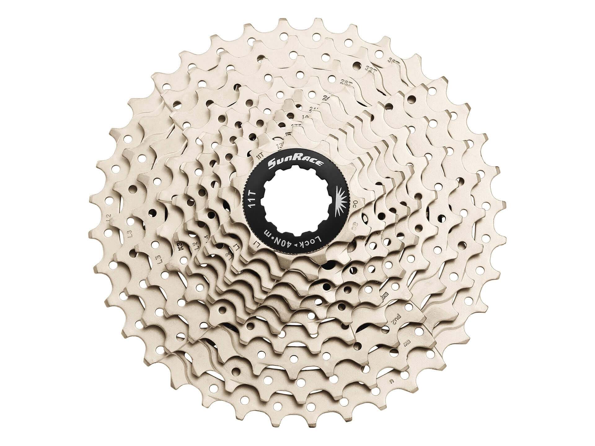 Касета 10-k 11-36T SUN RACE MS1 MTB, сталевий павук, metallic silver фото 