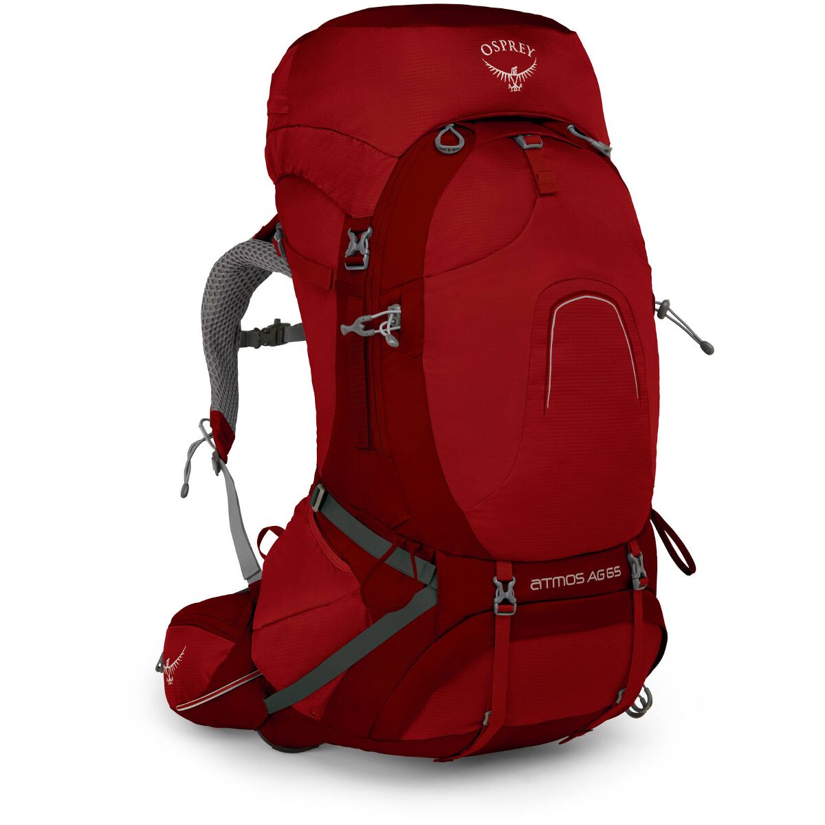 Рюкзак Osprey Atmos AG 65 M Rigby Red червоний фото 