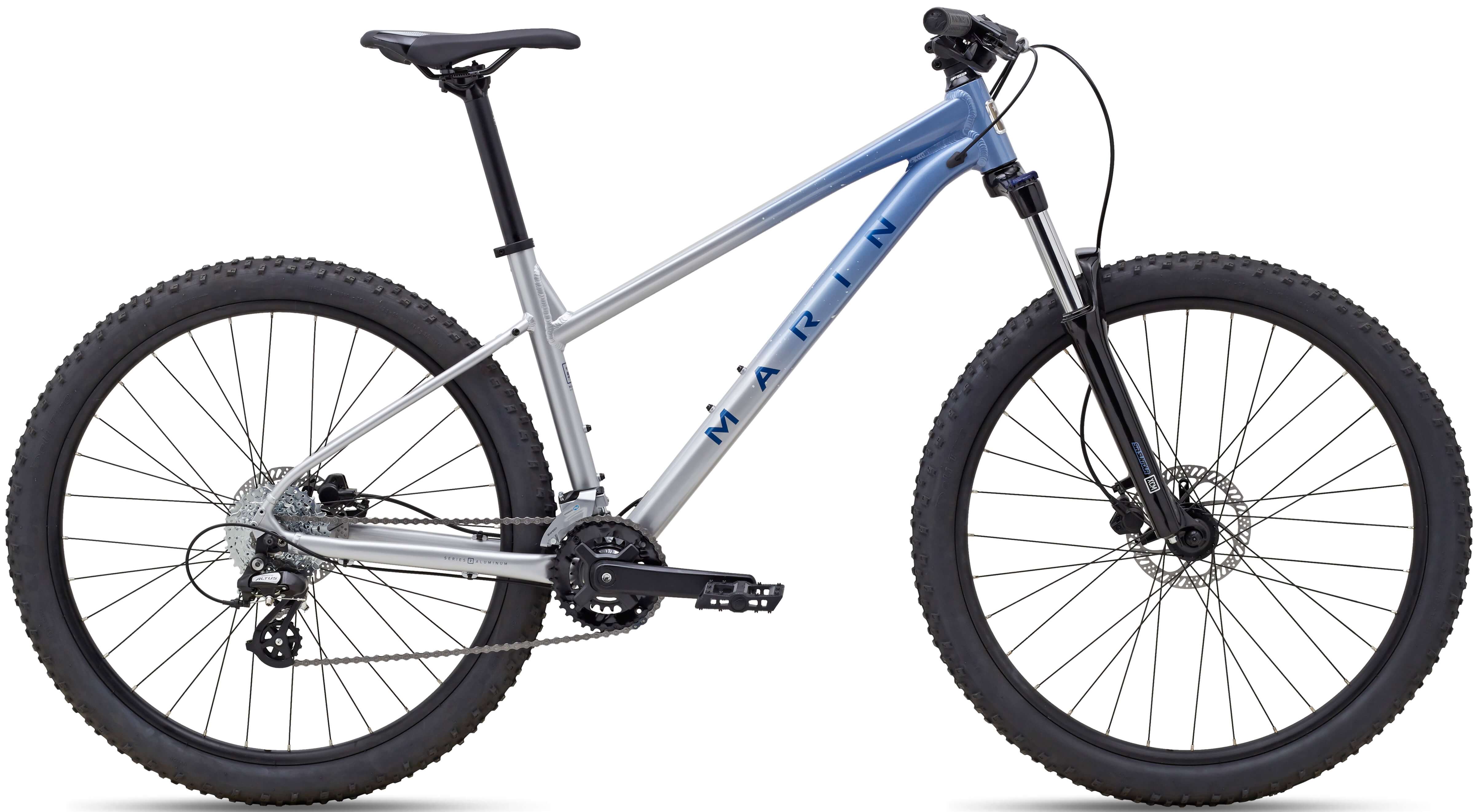 Велосипед 27,5" Marin WILDCAT TRAIL WFG 3 рама - L SILVER A4 фото 