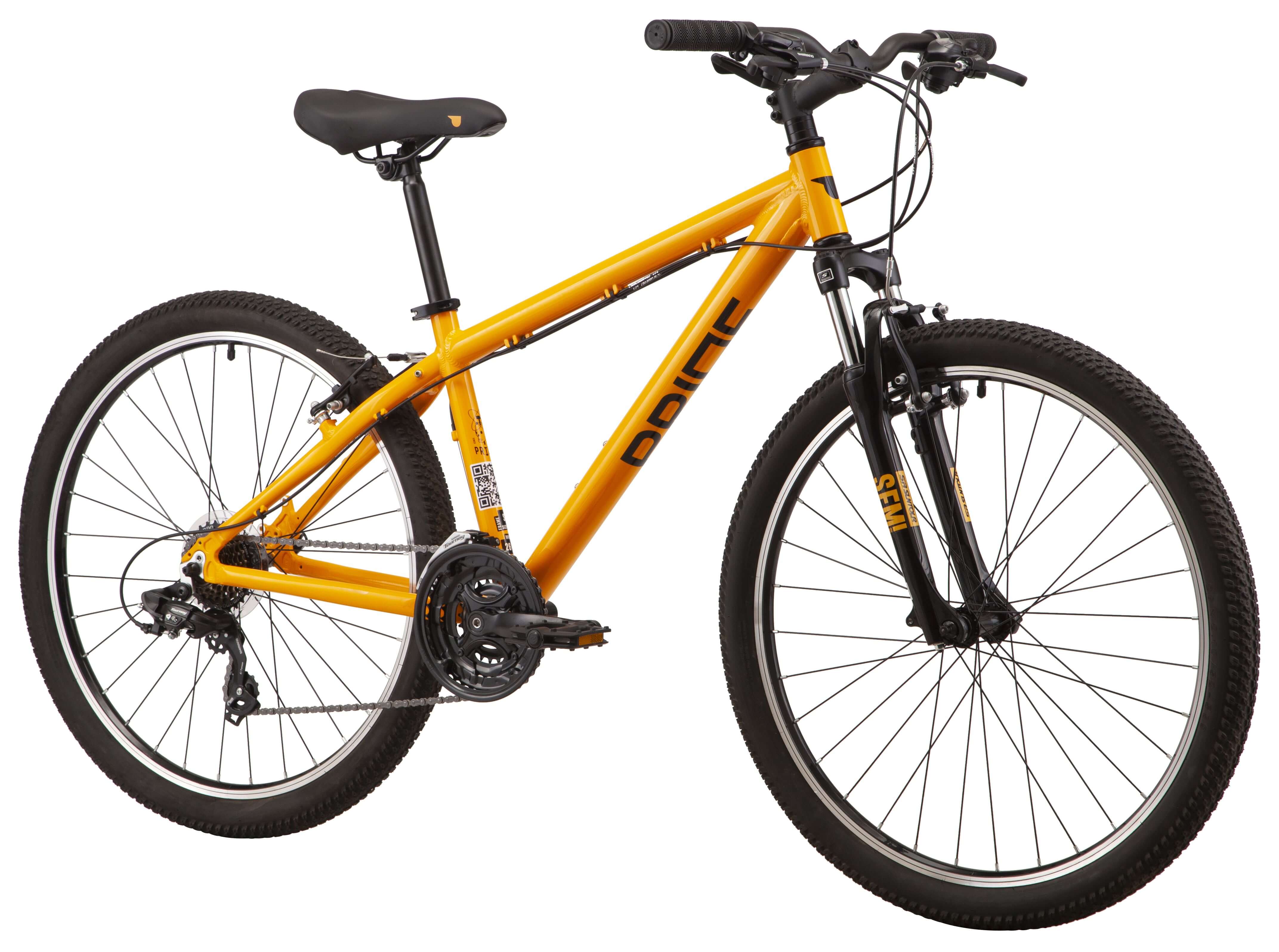 Велосипед 26" Pride MARVEL 6.1 рама - XS 2023 помаранчевий фото 2