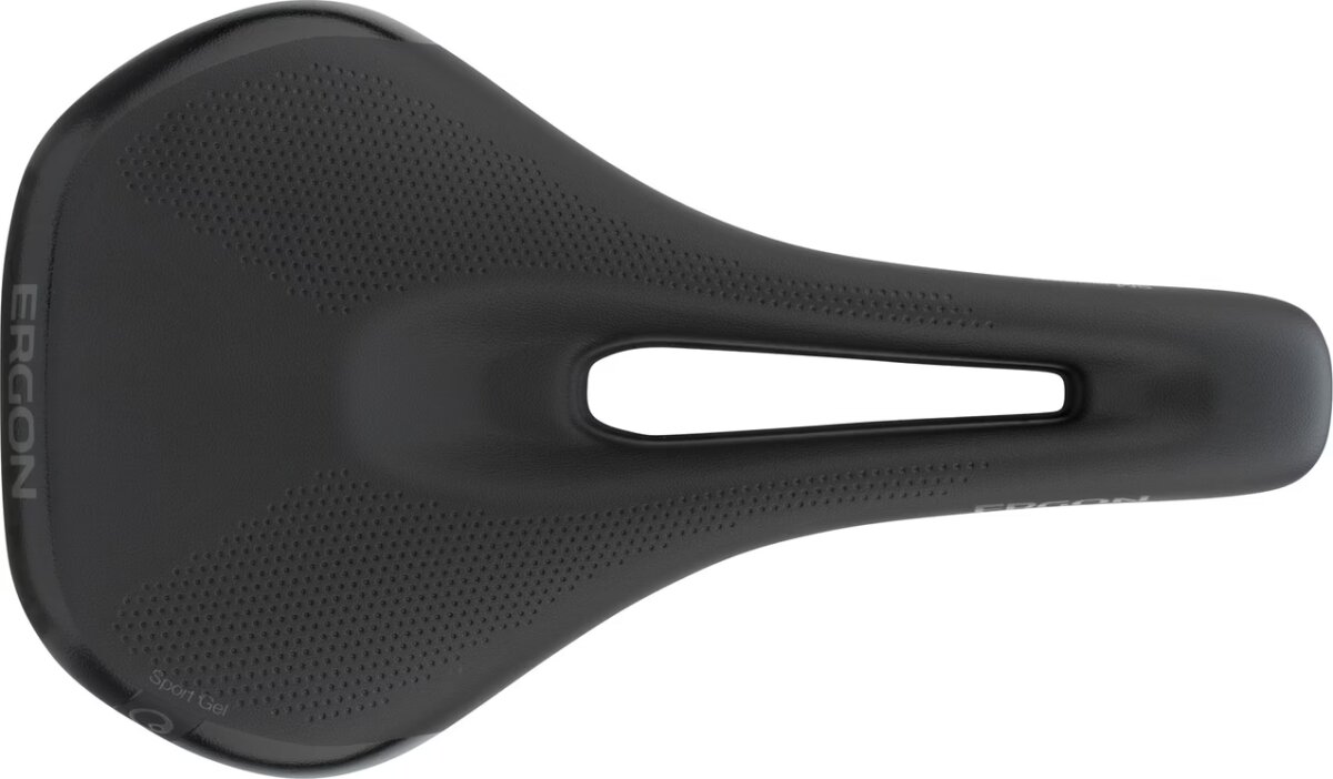 Сідло Ergon SM Sport Gel Women S/M Stealth, 143 мм, чорне фото 3