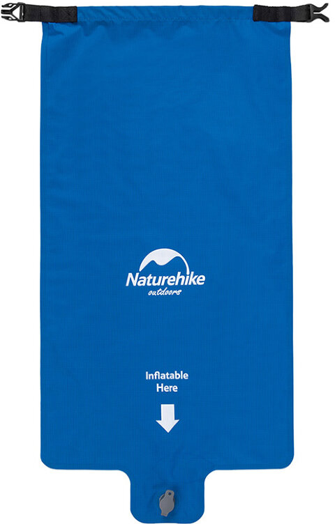Насос-гермомішок Naturehike FC-10 NH19Q033-D, для надування матраців та подушок, синій фото 