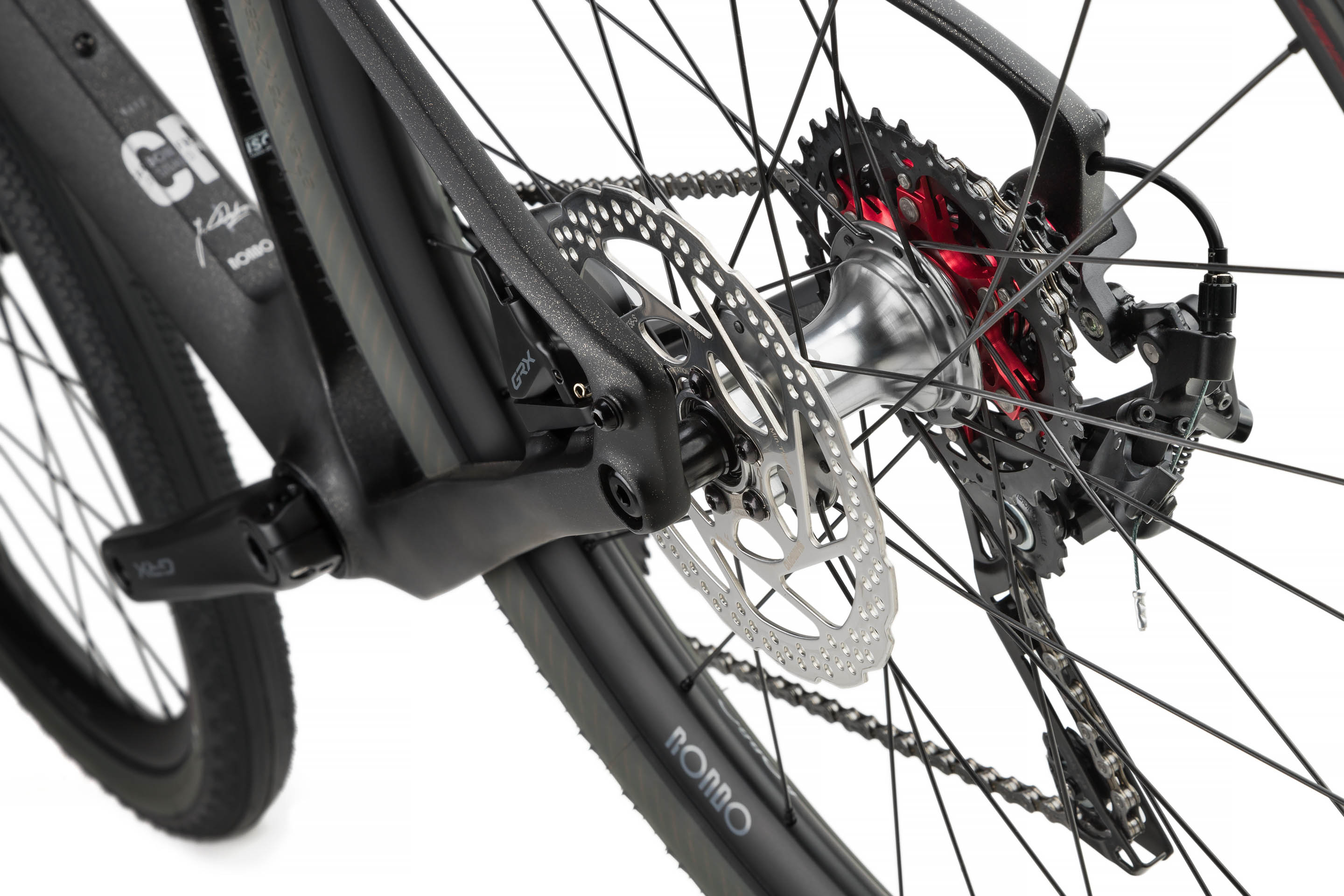 Велосипед 28" Rondo RATT CF2 рама - L 2024 Black/Silver (UK) фото 11