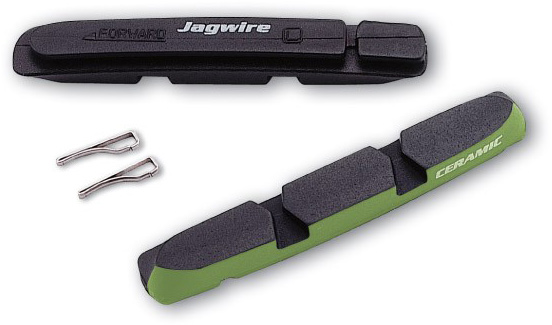 Вставки в колодки торм MTB v-br. JAGWIRE Switchback Ceramic JS90XRC (кантилеверные) фото 