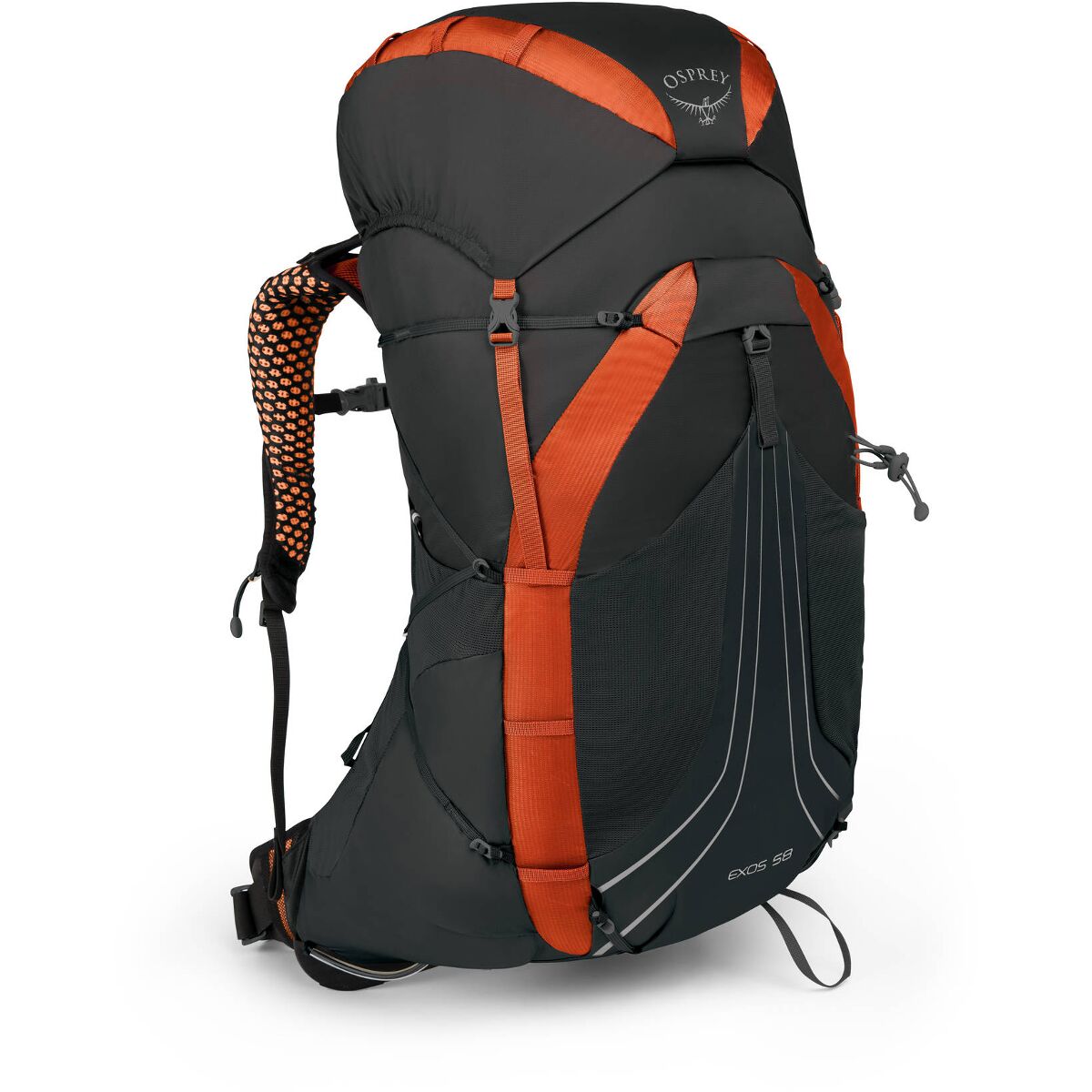 Рюкзак Osprey Exos 58 Blaze Black SM черный фото 