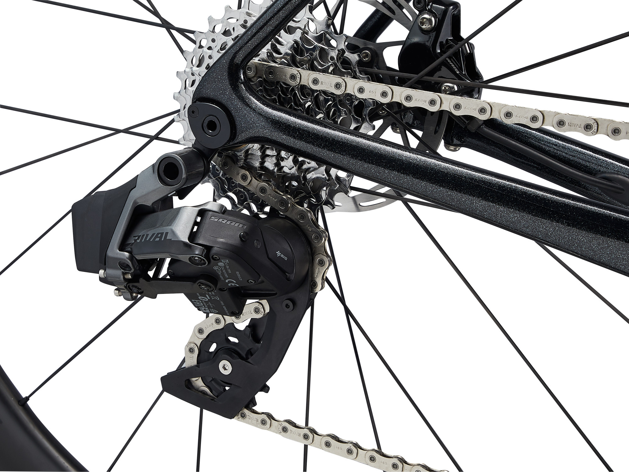 Велосипед 28" Giant TCR ADVANCED PRO 1 DISC AXS рама - ML Black Diamond A2 фото 5