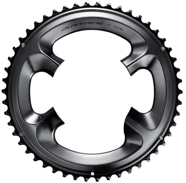 Звезда к шатуну Shimano FC-R9100 DURA-ACE, 50T, 2x11-ск., MS, для 50-34T фото 