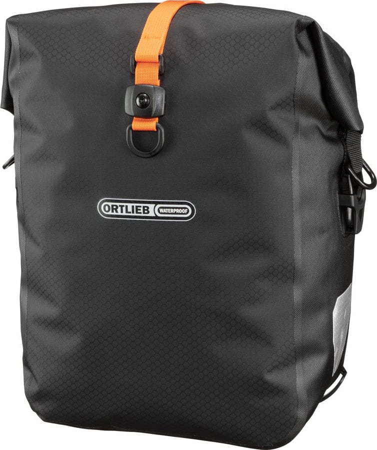 Гермосумка велосипедная Ortlieb Gravel-Pack black matt, 12,5 л фото 