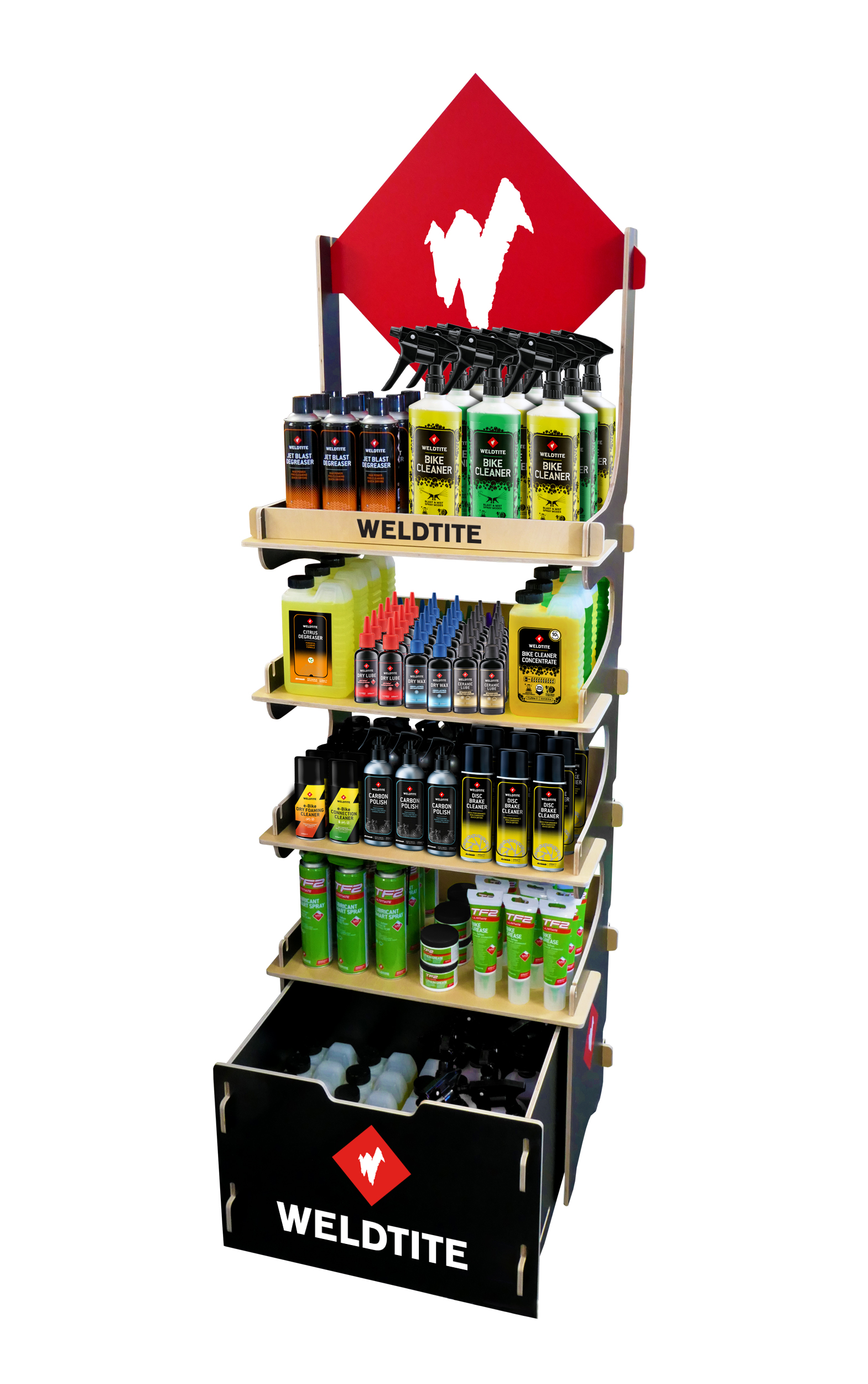 Набор продукции Weldtite 00051Х Shop Stand Stock Pack - DRY WEATHER (товары для стенда STN-74-28) фото 2