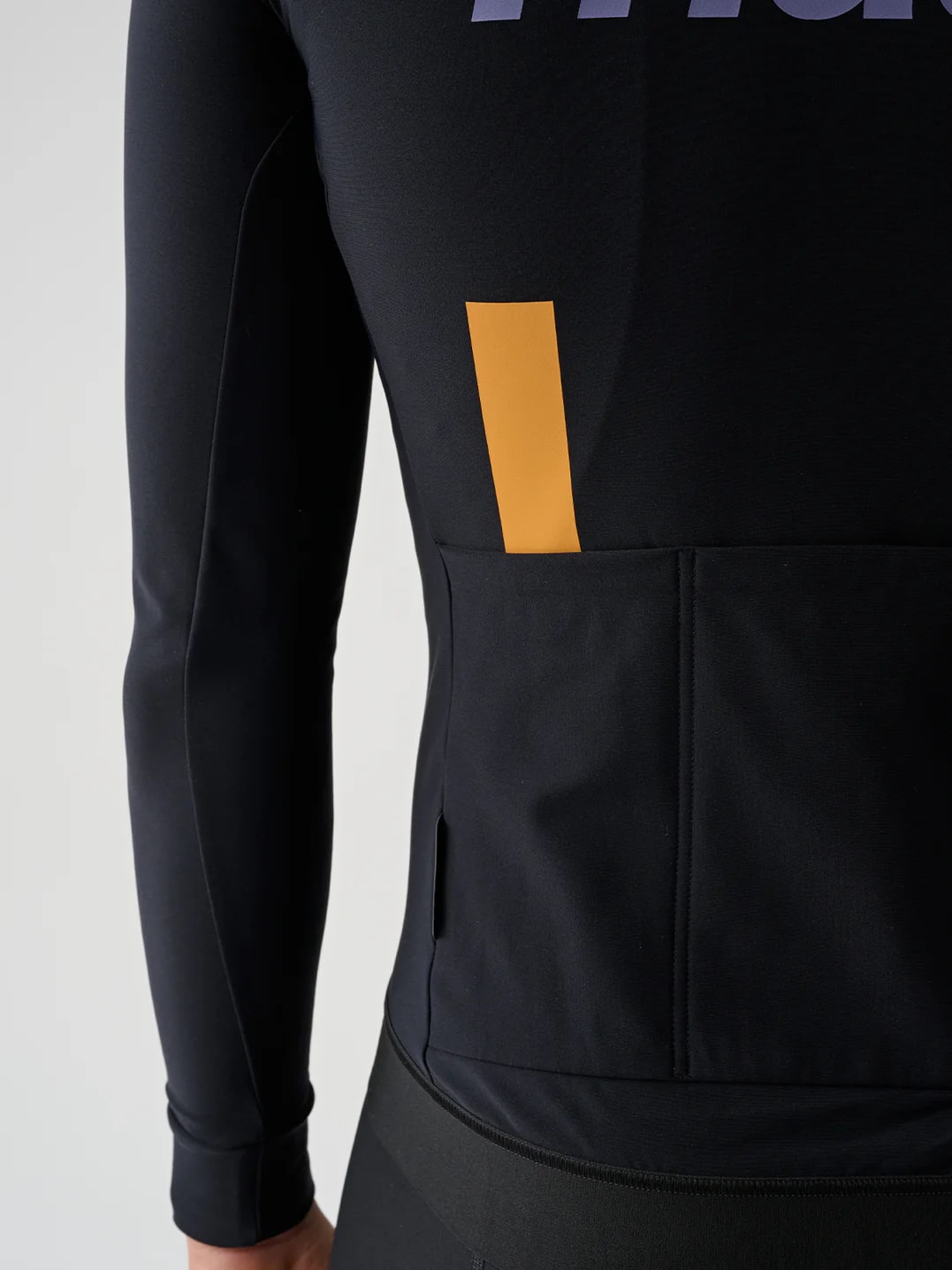 Джерсі з довг. рукавом MAAP Training Thermal LS Jersey Black/Lavender, S фото 4
