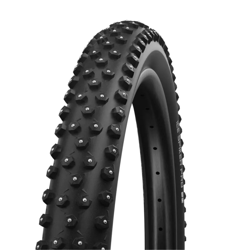 Покришка 29x2.25 (57-622) Schwalbe ICE SPIKER PRO Perf, DD, RaceGuard, TLE B/B-SK HS379 402 Alu Studs WiC 67EPI фото 