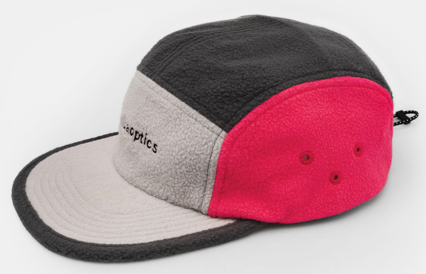 Кепка Albaoptics Fleece Cap Fucsia & Grey фото 2